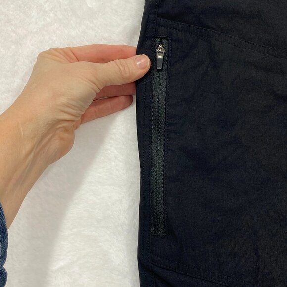 Eddie Bauer Fleece Lined Tech Pants Mens 40 x 30 Black Water Repellent Insulated - Picture 5 of 11